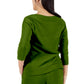 Comfort Luxe Collection Cozy Knit Crew Neck Tee - La Cera