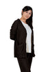 Comfort Luxe Collection Cozy Knit Button Front Jacket - La Cera