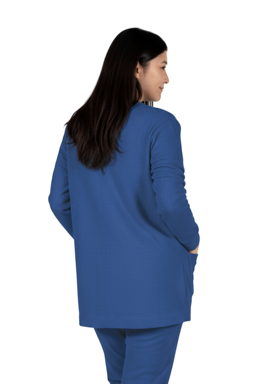Comfort Luxe Collection Cozy Knit Button Front Jacket - La Cera
