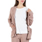 Comfort Luxe Collection Cozy Knit Button Front Jacket - La Cera