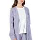 Comfort Luxe Collection Cozy Knit Open Cardigan