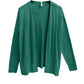 Plus Size Comfort Luxe Collection Cozy Knit Open Cardigan - La Cera