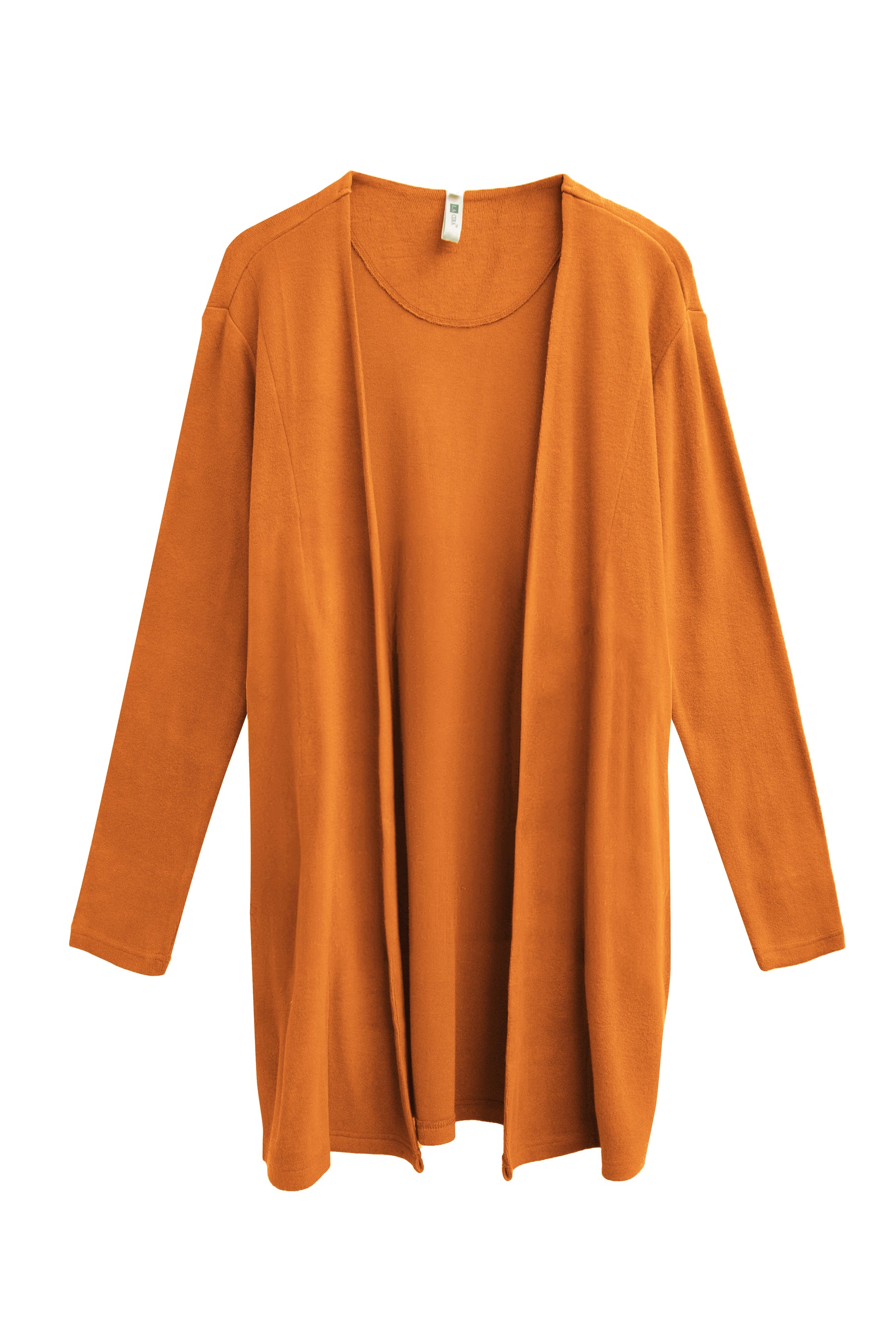 Plus Size Comfort Luxe Collection Knee Length Cardigan - La Cera