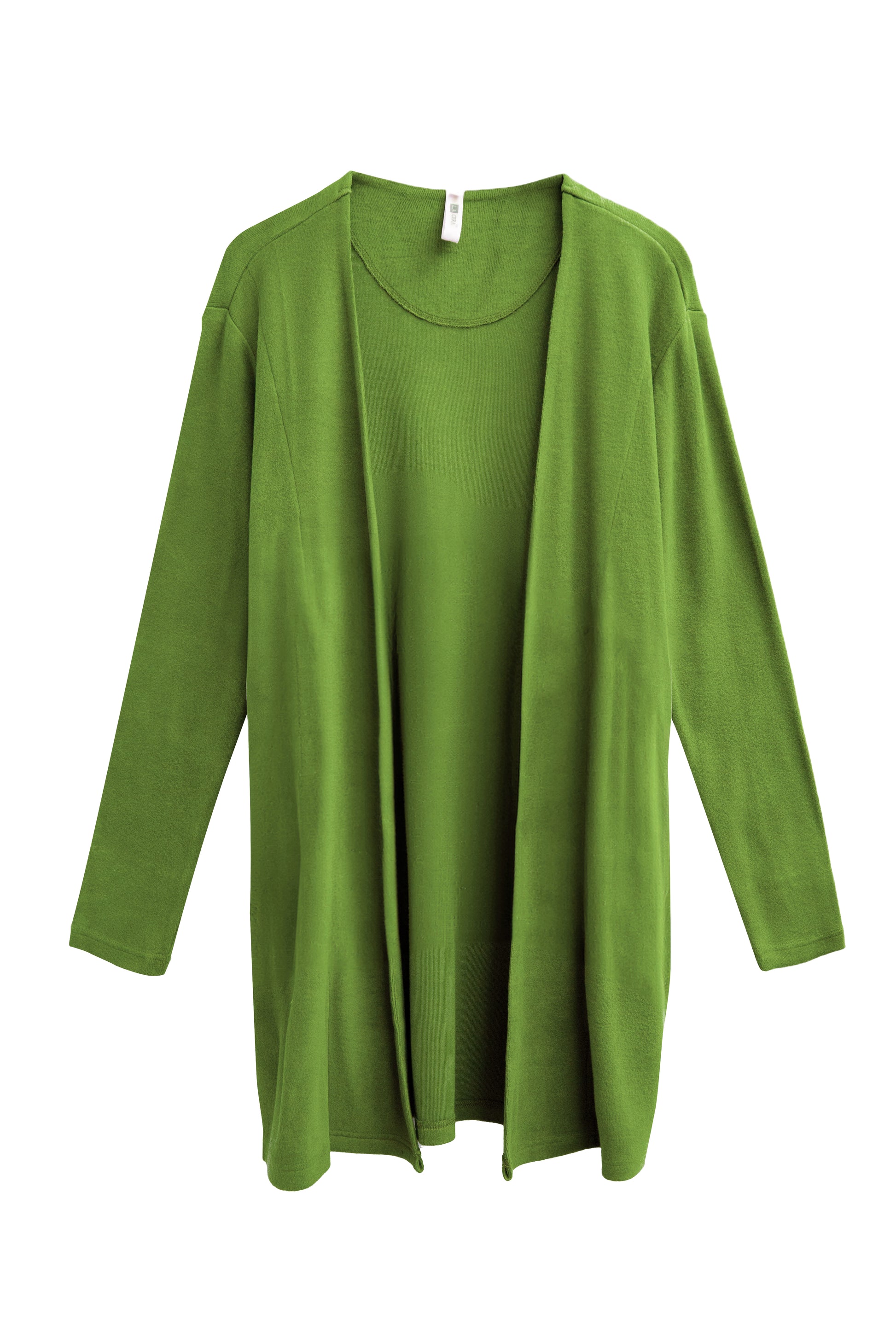 Plus Size Comfort Luxe Collection Knee Length Cardigan - La Cera