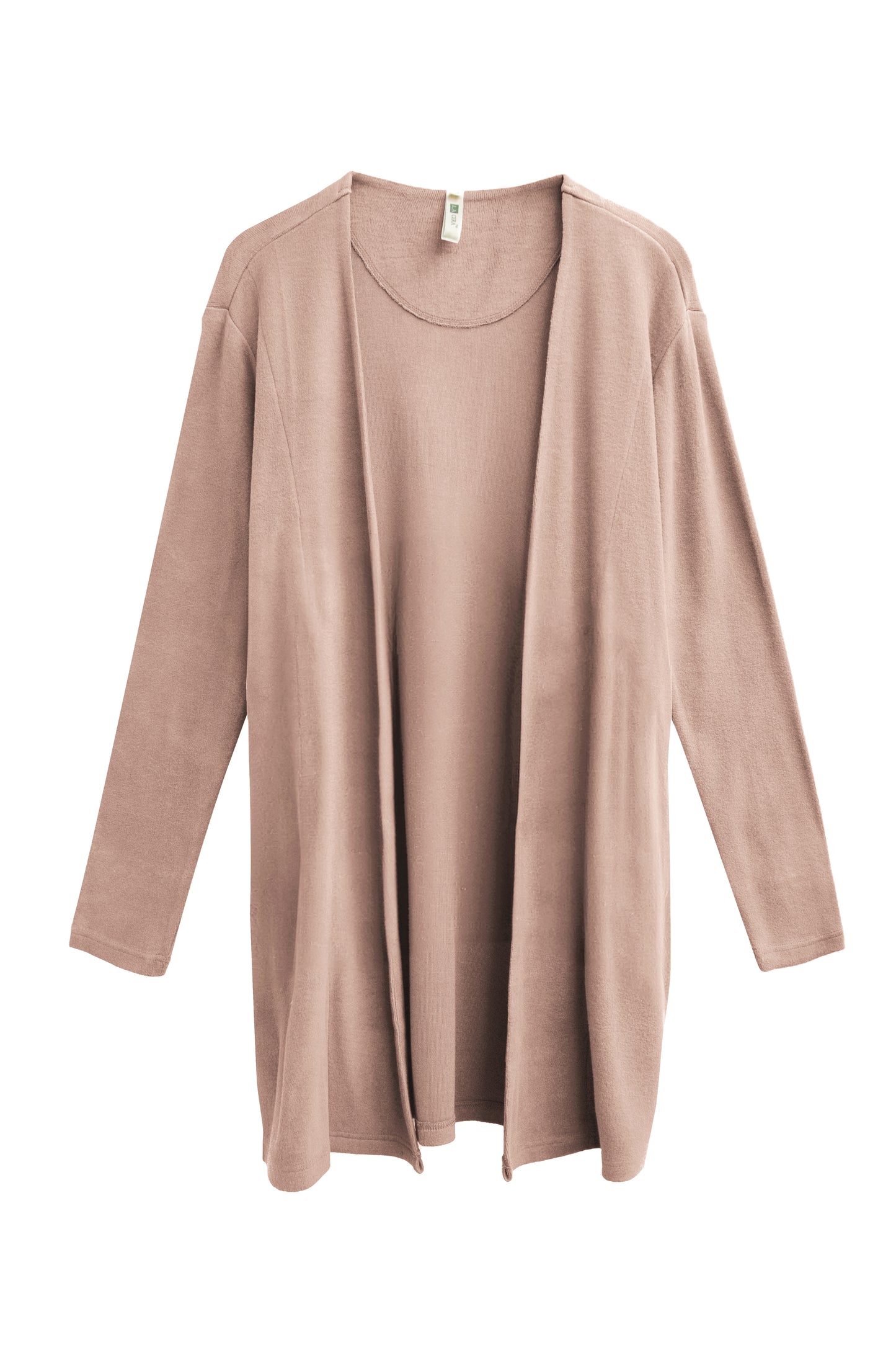 Plus Size Comfort Luxe Collection Knee Length Cardigan - La Cera