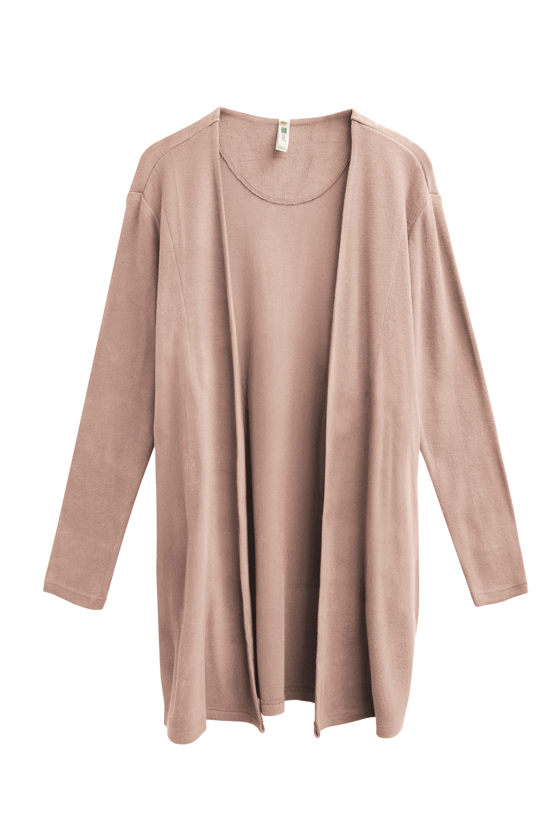 Plus Size Comfort Luxe Collection Knee Length Cardigan - La Cera