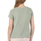 The Comfort Collection Cap Sleeve Tee - La Cera