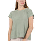 The Comfort Collection Cap Sleeve Tee - La Cera