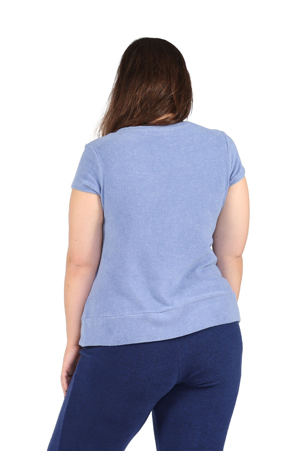 The Comfort Collection Cap Sleeve Plus Size Tee - La Cera