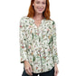 La Cera Springtime Fresh Rayon Print Tunic - La Cera
