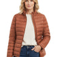 La Cera Quilted Nylon Puffer Jacket - La Cera