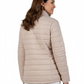 La Cera Quilted Nylon Puffer Jacket - La Cera