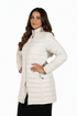 La Cera Lightweight Quilted Puffer Coat - La Cera