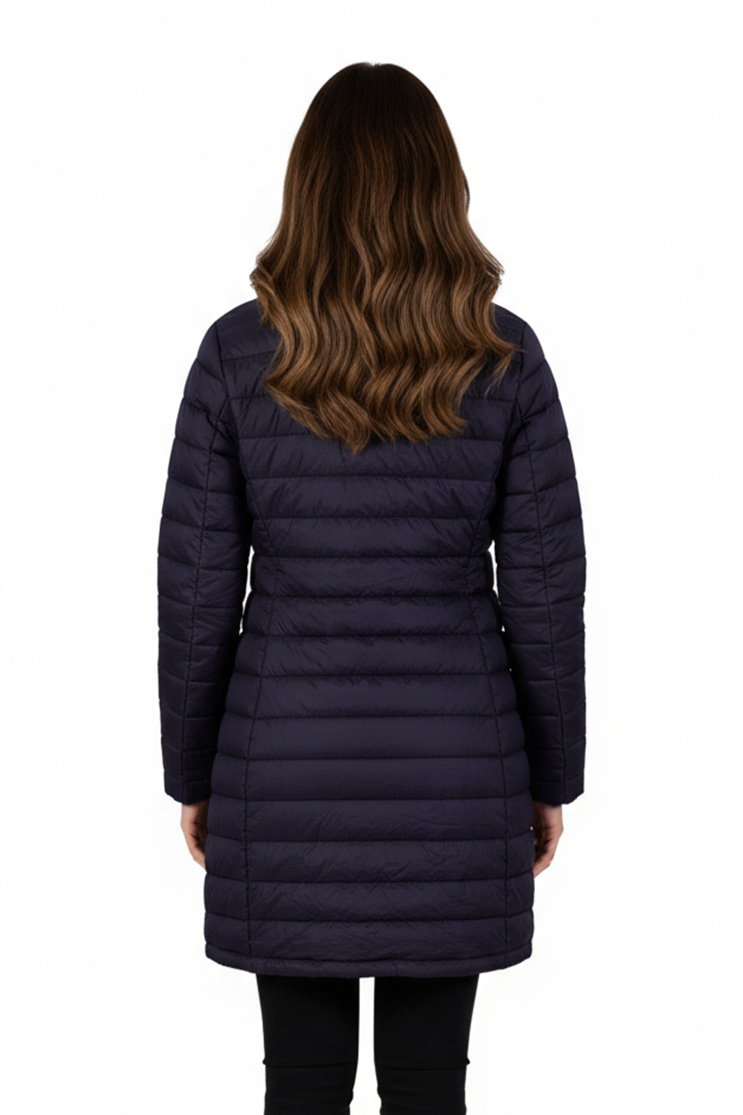 La Cera Lightweight Quilted Puffer Coat - La Cera