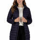 La Cera Lightweight Quilted Puffer Coat - La Cera