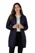 La Cera Lightweight Quilted Puffer Coat - La Cera