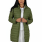 La Cera Lightweight Quilted Puffer Coat - La Cera