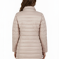 La Cera Lightweight Quilted Puffer Coat - La Cera