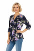 La Cera Pleat Front Tunic - La Cera