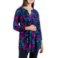 La Cera Pleat Front Tunic - La Cera