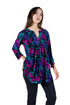 La Cera Pleat Front Tunic - La Cera