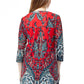 La Cera Pleat Front Tunic - La Cera