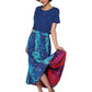 La Cera Reversible A-line Skirt