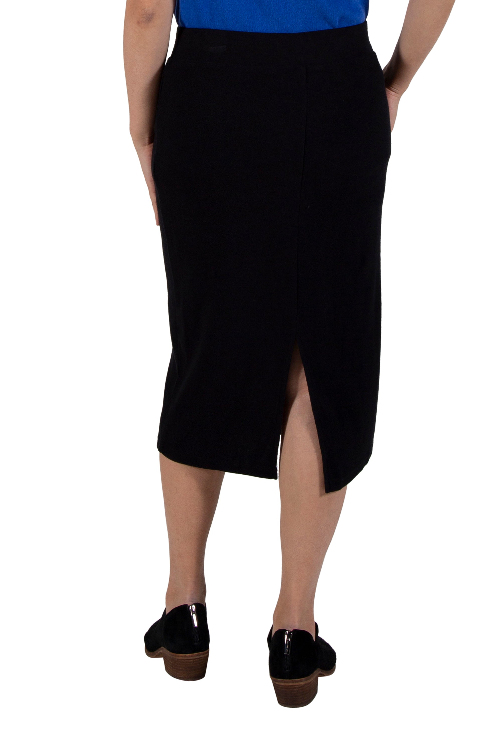 Comfort Luxe Collection Cozy Knit Pencil Skirt - La Cera