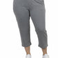 Soft & Supple Knit Cropped Pant - Plus Size