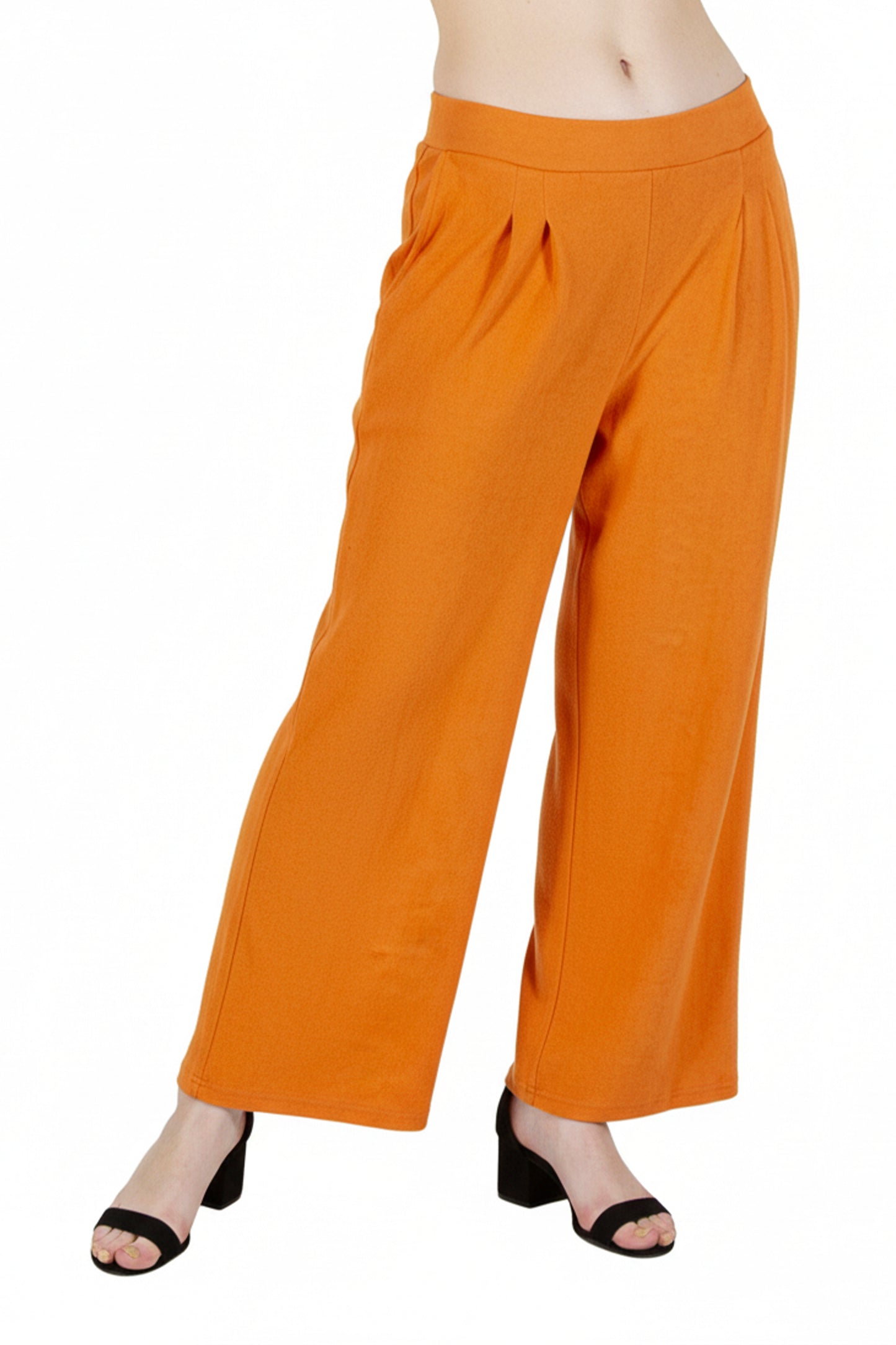 Comfort Luxe Collection Cozy Knit Palazzo Pants