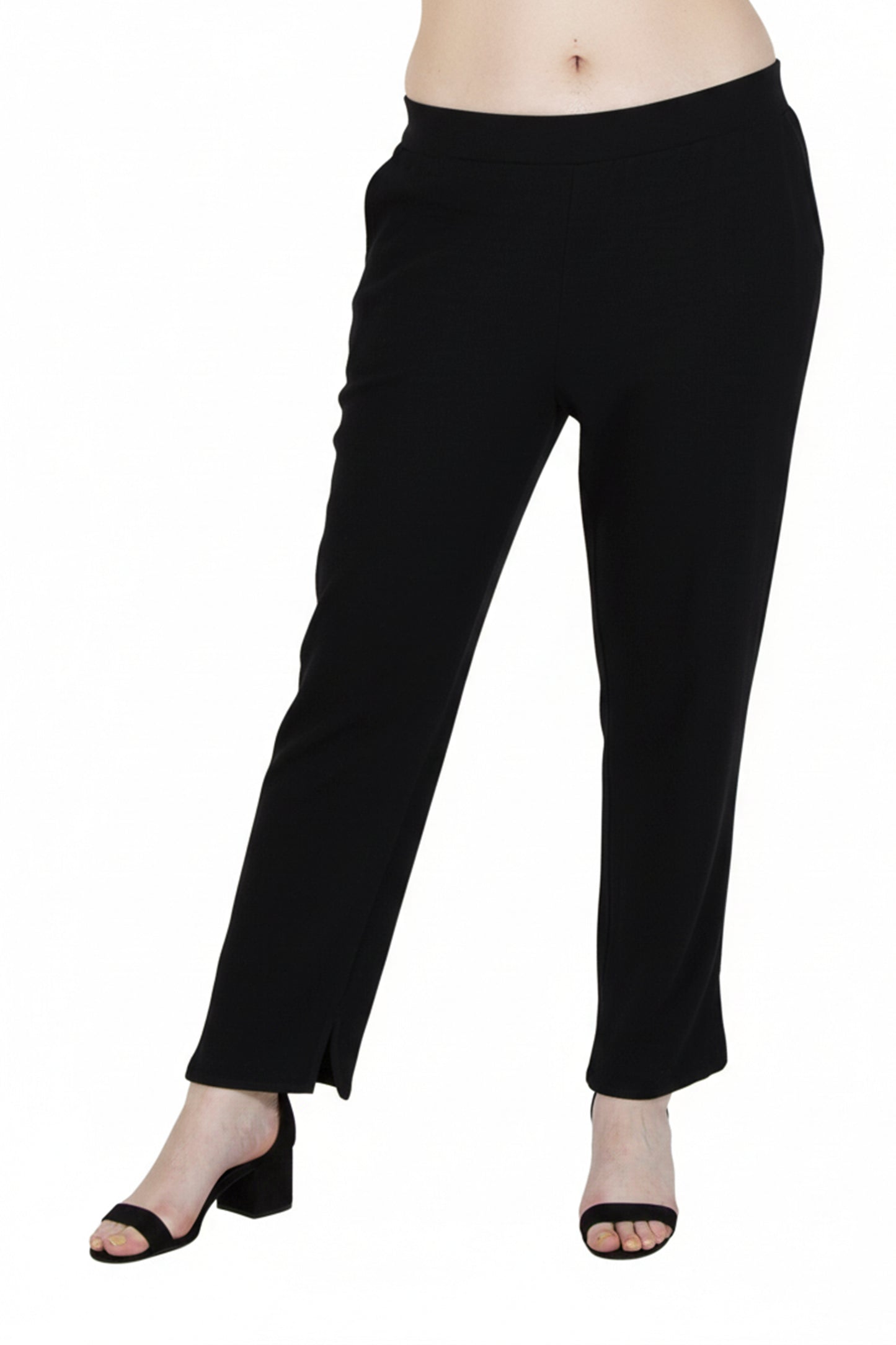 Comfort Luxe Collection Cozy Knit Split Pant
