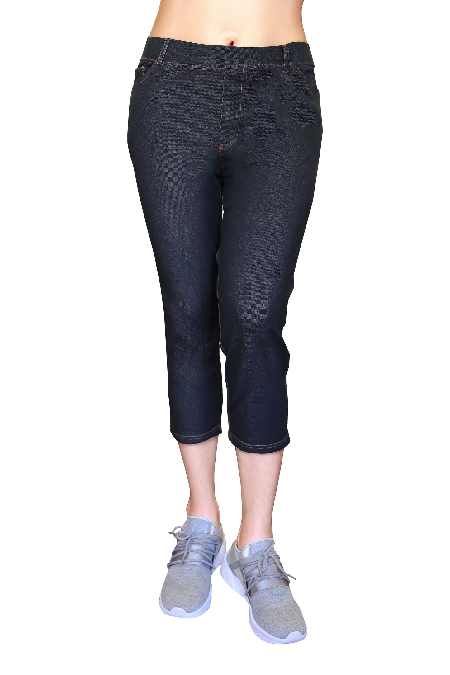 Pantalón corto de punto elástico de talla grande La Cera