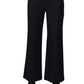 La Cera Stretch Knit Wide Leg Pant - La Cera