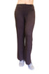 La Cera Plus Size Stretch Knit Wide Leg Pant - La Cera