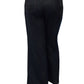 La Cera Plus Size Stretch Knit Wide Leg Pant - La Cera