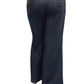 La Cera Plus Size Stretch Knit Wide Leg Pant - La Cera