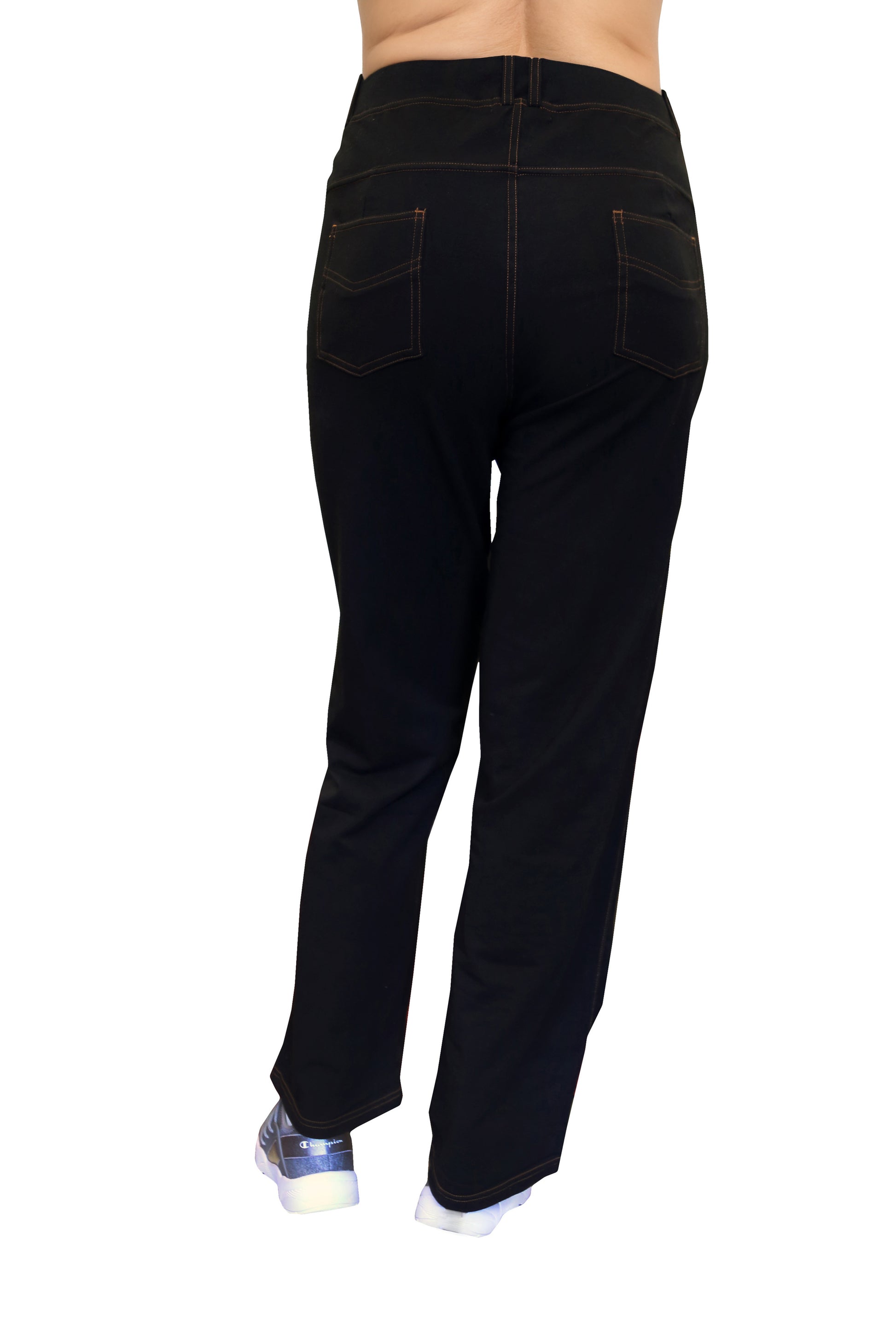 La Cera Stretch Knit Boot Cut Pant - La Cera