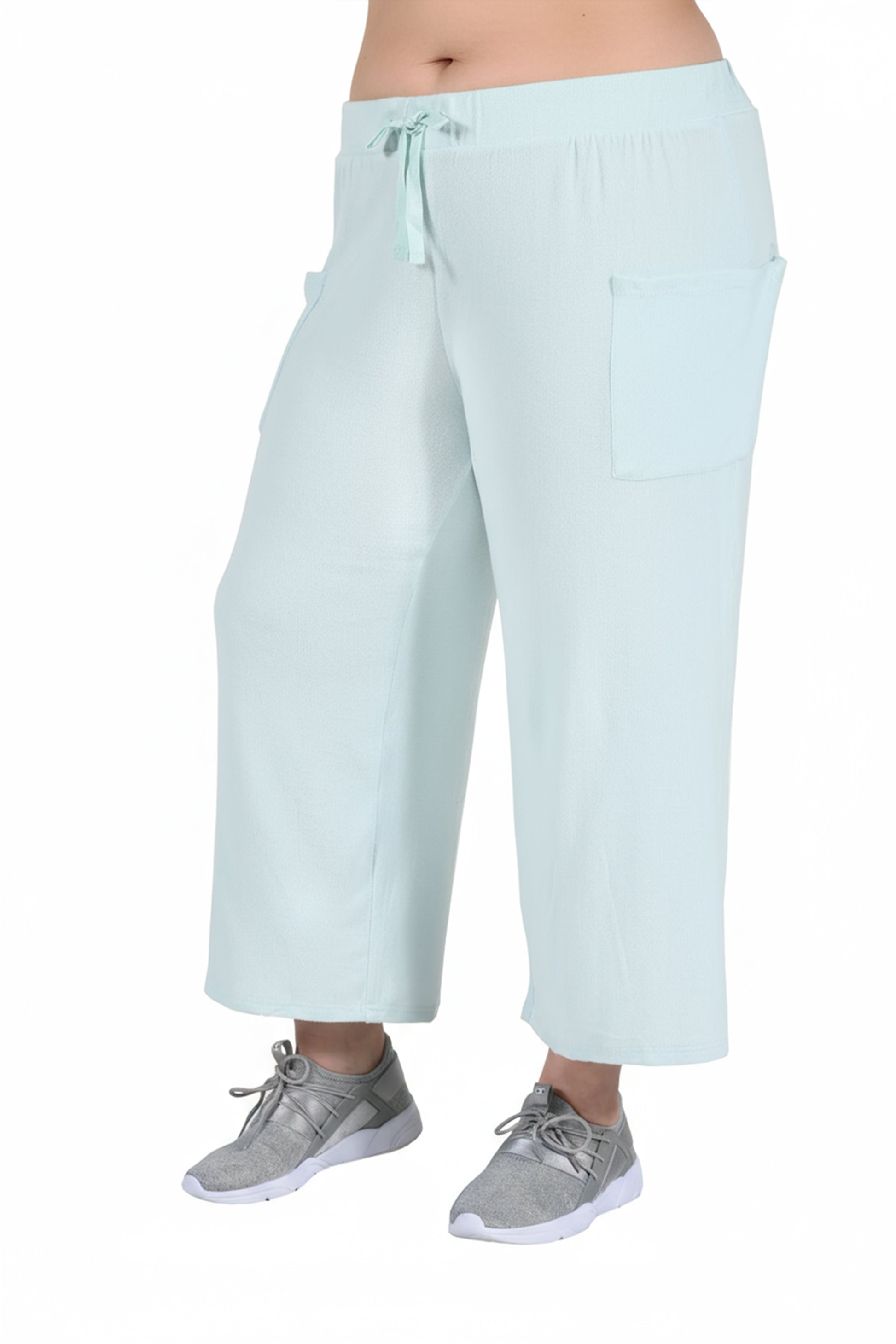The Comfort Collection Plus Size Sporty Capri - La Cera