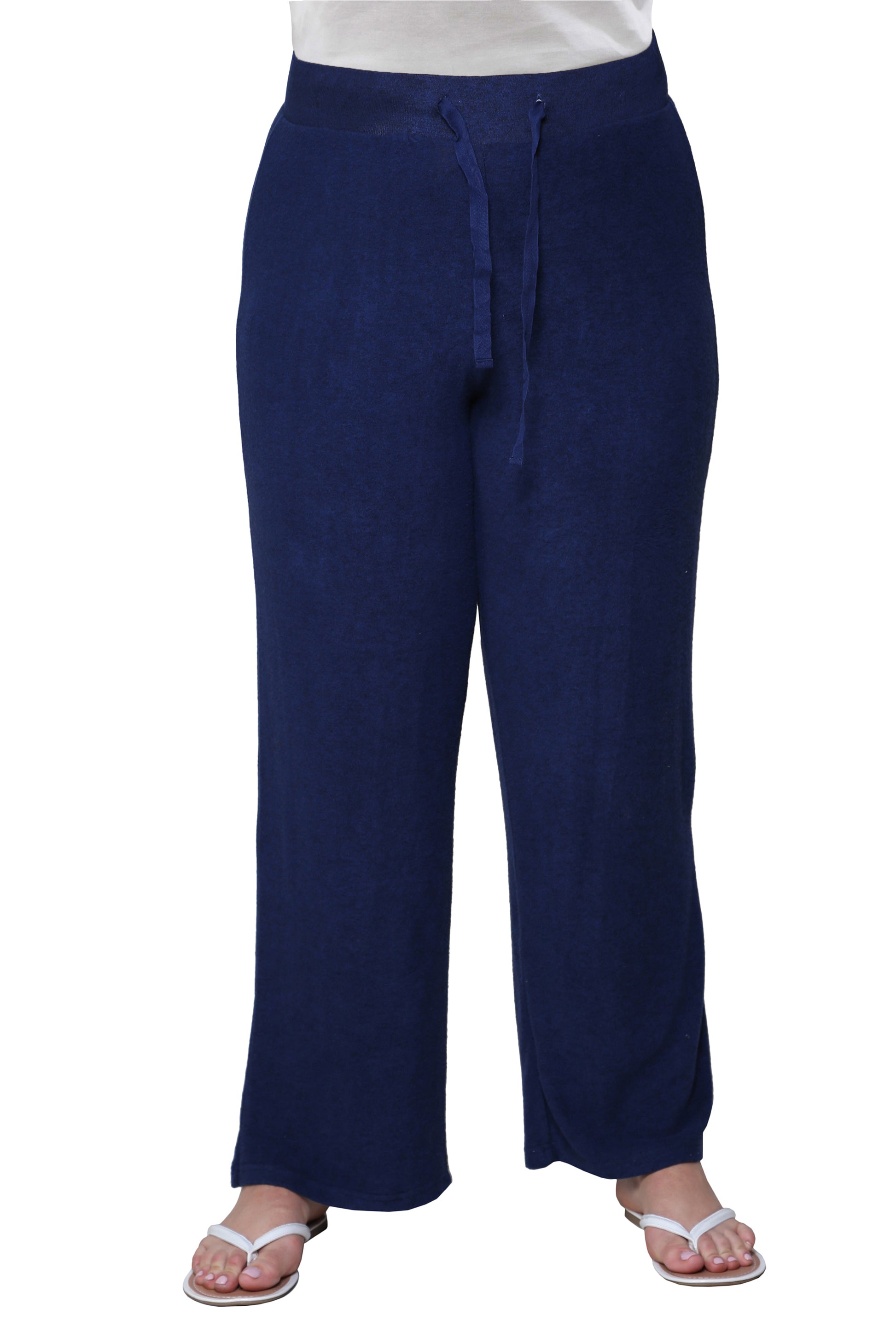 The Comfort Collection Plus Size Wide Leg Pants - La Cera