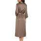 La Cera Long Silk Robe - La Cera