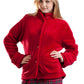 La Cera Plush Bed Jacket - La Cera