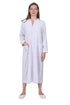 Plus Size Rose Print Minky Zip Front Fleece Robe - La Cera