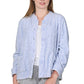 LA CERA Women's Fleece Rose Sculptured Bed Jacket - La Cera