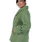 La Cera Honeycomb Fleece Bed Jacket - La Cera