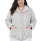 Fleece Plus Size Bed Jacket - La Cera