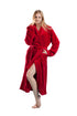 La Cera Plush Fleece Long Robe - La Cera