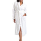La Cera Plush Fleece Long Robe - La Cera