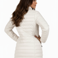 La Cera Lightweight Quilted Puffer Coat - La Cera