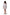 White Floral Cotton Robe - La Cera