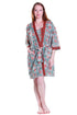 Cotton Celadon/Red Robe - La Cera